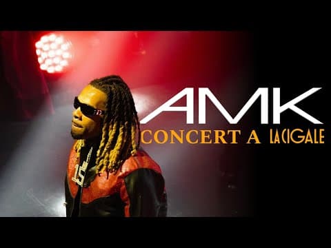 AMK : Concert en direct de La Cigale